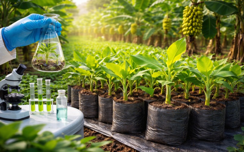How Agroplus Tissue Culture Banana Plants Ensure Disease-Free Growth